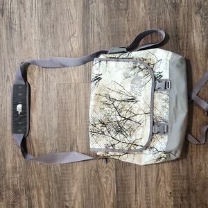 Cool print Northface messenger bag